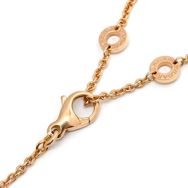 ブルガリ BVLGARI ビーゼロワン レジェンド ダイヤネックレス ピンクゴールド K18PG ダイヤモンド ネックレス B-zero1 ペンダント 18K 750PG