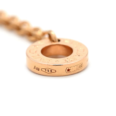 ブルガリ BVLGARI ビーゼロワン レジェンド ダイヤネックレス ピンクゴールド K18PG ダイヤモンド ネックレス B-zero1 ペンダント 18K 750PG