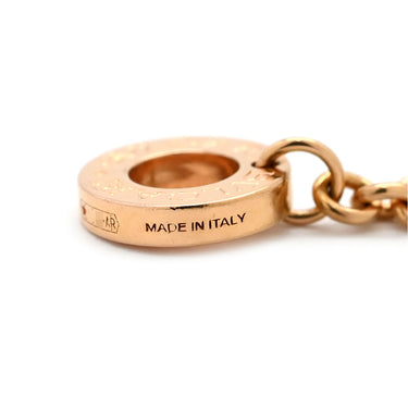 ブルガリ BVLGARI ビーゼロワン レジェンド ダイヤネックレス ピンクゴールド K18PG ダイヤモンド ネックレス B-zero1 ペンダント 18K 750PG