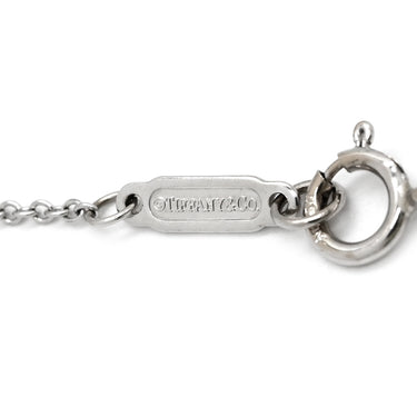 ティファニー Tiffany & Co ビクトリア ラウンドキー ダイヤ ペンダント プラチナシルバー Pt950 ダイヤモンド K18WG (チェーン) ネックレス プラチナ 950 750WG 鍵モチーフ