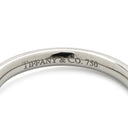ティファニー Tiffany & Co カーブドバンド ダイヤ ホワイトゴールド K18WG ダイヤモンド リング 指輪 T＆Co. 三粒 3P エルサペレッティ 9号