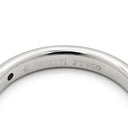ティファニー Tiffany & Co スタッキング バンド ダイヤ プラチナシルバー Pt950 ダイヤモンド リング 指輪 T＆Co. 一粒 1P エルサペレッティ 11号