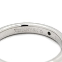 ティファニー Tiffany & Co スタッキング バンド ダイヤ プラチナシルバー Pt950 ダイヤモンド リング 指輪 T＆Co. 一粒 1P エルサペレッティ 11号