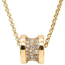 ブルガリ BVLGARI ビーゼロワン ダイヤ 351116 ピンクゴールド K18PG ダイヤモンド ネックレス B-zero1 ペンダント 18K 750PG