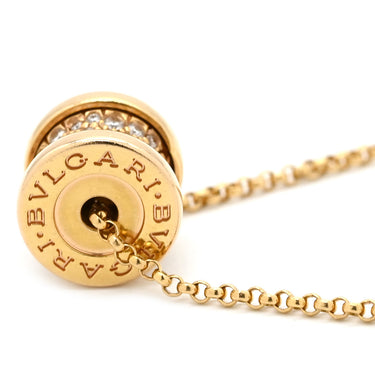 ブルガリ BVLGARI ビーゼロワン ダイヤ 351116 ピンクゴールド K18PG ダイヤモンド ネックレス B-zero1 ペンダント 18K 750PG
