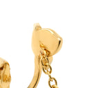 ピアジェ PIAGET ピアジェローズ アシンメトリー ダイヤ クリップチェーン付 PGG38U0077 ピンクゴールド K18PG ダイヤモンド ピアス 750 18K PG
