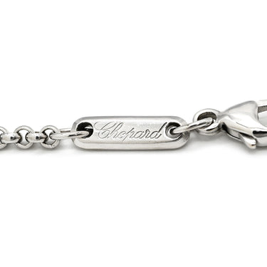 ショパール CHOPARD ハッピーダイヤモンド クロス ペンダント 79/4055 ホワイトゴールド K18WG ダイヤモンド ネックレス ムービングダイヤ 750ＷG 18K 3P