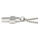ショパール CHOPARD ハッピーダイヤモンド クロス ペンダント 79/4055 ホワイトゴールド K18WG ダイヤモンド ネックレス ムービングダイヤ 750ＷG 18K 3P