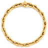 ティファニー Tiffany & Co ハードウェア スモール リンク イエローゴールド K18YG ブレスレット ラージ T&Co. Au750 18K 18金