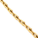 ティファニー Tiffany & Co ハードウェア スモール リンク イエローゴールド K18YG ブレスレット ラージ T&Co. Au750 18K 18金