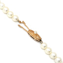 タサキ TASAKI あこやパール ロングネックレス パールホワイト×ピンクゴールド K14PG パール ネックレス TASAKI K14 PG 真珠 ラウンドシェイプ