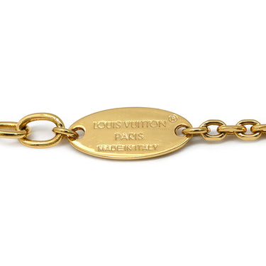ルイヴィトン LOUIS VUITTON ブラスレ ブルーミング S00 M1485A ゴールド GP ブレスレット LVサークル モノグラムフラワー