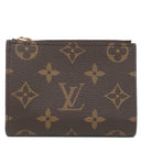 ルイヴィトン LOUIS VUITTON ポルトフォイユ リサ M25692 ウジェニーピンク モノグラムキャンバス 二つ折り財布 ゴールド金具 茶 ピンク コンパクト