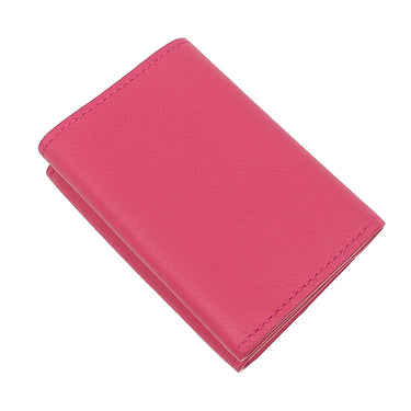 ルイヴィトン LOUIS VUITTON ポルトフォイユ ロック ミニ M67858 ホットピンク カーフ 三つ折り財布 シルバー金具 コンパクト