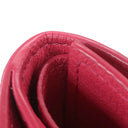 ルイヴィトン LOUIS VUITTON ポルトフォイユ ロック ミニ M67858 ホットピンク カーフ 三つ折り財布 シルバー金具 コンパクト