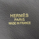 エルメス HERMES ドゥブルセンス 28 ブラック×ブルーニュイ×エタン×コルヴェール シッキム トートバッグ グレー 青 黒 リバーシブル