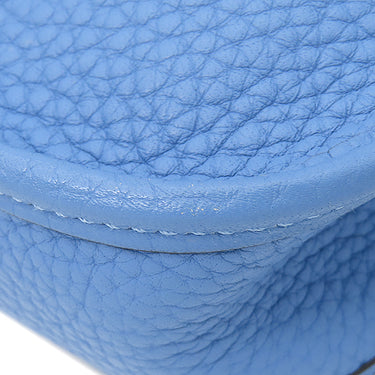 エルメス HERMES エヴリンTPM アマゾン ブルーパラダイス トリヨンクレマンス ショルダーバッグ シルバー金具 青