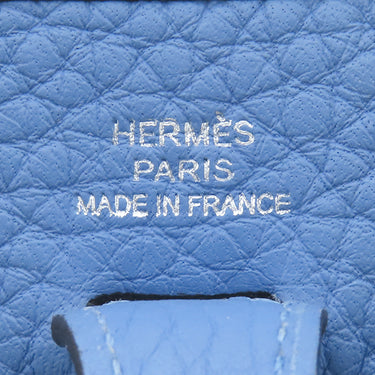 エルメス HERMES エヴリンTPM アマゾン ブルーパラダイス トリヨンクレマンス ショルダーバッグ シルバー金具 青