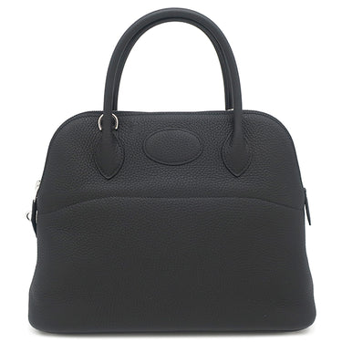 エルメス HERMES ボリード 31 ブラック トリヨンクレマンス 2WAYバッグ シルバー金具 黒 ハンドバッグ ショルダー