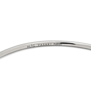 タサキ TASAKI M/G TASAKI パール オープンブレス パールホワイト×シルバー パール PD950 ブレスレット パラジウム メラニー・ジョージャコプロスコラボ 真珠