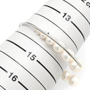 タサキ TASAKI M/G TASAKI パール オープンブレス パールホワイト×シルバー パール PD950 ブレスレット パラジウム メラニー・ジョージャコプロスコラボ 真珠
