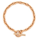 エルメス HERMES シェーヌダンクル TPM ローズゴールド K18PG ブレスレット ピンクゴールド 25コマ 18K 750 PG
