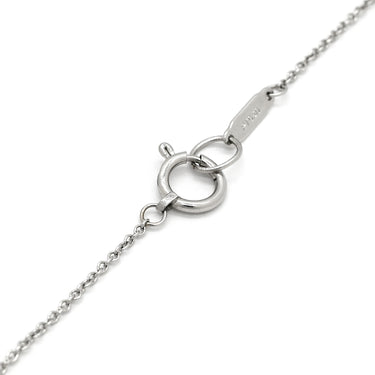 ティファニー Tiffany & Co センチメンタル ハート プラチナシルバー Pt950 ダイヤモンド サファイア ネックレス ダイヤモンド ピンクサファイア プラチナ