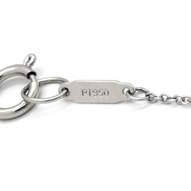 ティファニー Tiffany & Co センチメンタル ハート プラチナシルバー Pt950 ダイヤモンド サファイア ネックレス ダイヤモンド ピンクサファイア プラチナ