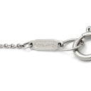ティファニー Tiffany & Co センチメンタル ハート プラチナシルバー Pt950 ダイヤモンド サファイア ネックレス ダイヤモンド ピンクサファイア プラチナ