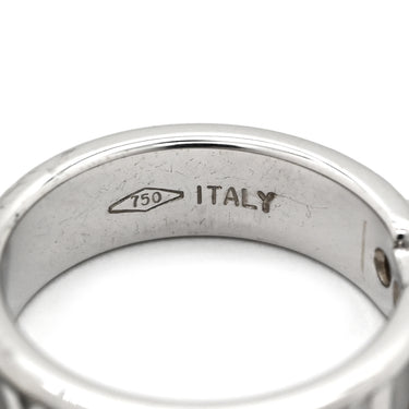 ティファニー Tiffany & Co アトラス 3Pダイヤ ホワイトゴールド K18WG ダイヤモンド リング 指輪 T&Co. 750 7.5号
