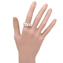シャネル CHANEL ウルトラリング J12 ホワイト×ホワイトゴールド K18WG ダイヤモンド セラミック T53(JP13) リング 指輪 18K AU750 白セラミック ダイヤモンド 12号