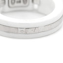 シャネル CHANEL ウルトラリング J12 ホワイト×ホワイトゴールド K18WG ダイヤモンド セラミック T53(JP13) リング 指輪 18K AU750 白セラミック ダイヤモンド 12号