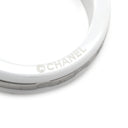 シャネル CHANEL ウルトラリング J12 ホワイト×ホワイトゴールド K18WG ダイヤモンド セラミック T53(JP13) リング 指輪 18K AU750 白セラミック ダイヤモンド 12号