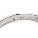 ノンブランド NON BRAND クリソベリル キャッツアイ 2.24ct ダイヤモンド イエローグリーン×プラチナシルバー Pt900 クリソベリルキャッツアイ ダイヤモンド リング 指輪 緑黄色 猫目石 プラチナ900 21号