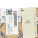 エルメス HERMES ツイリー ローズナークル×ゴールド×アントラシト シルク スカーフ 新品 未使用 【GRAND APPARAT/盛装の馬】