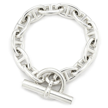 エルメス HERMES シェーヌダンクル GM シルバー シルバー925 ブレスレット 12コマ スターリングシルバー AG925