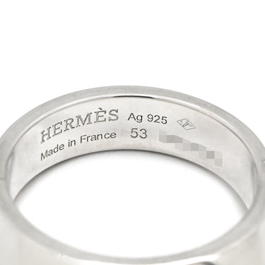 エルメス HERMES コリエドシアン PM H115607B シルバー シルバー925 #53(JP13) リング 指輪 12.5号