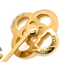 ヴァンクリーフアーペル Van Cleef & Arpels ピュア アルハンブラ VCARA38800 パールホワイト×イエローゴールド K18YG マザーオブパール ピアス 白 750YG 18K シェル