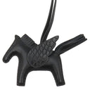 エルメス HERMES ロデオPM ペガサス タッチ ブラック アニョーミロ アリゲーター バッグチャーム 黒 単色 ソーブラック クロコ