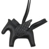エルメス HERMES ロデオPM ペガサス タッチ ブラック アニョーミロ アリゲーター バッグチャーム 黒 単色 ソーブラック クロコ