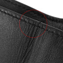 サンローラン SAINT LAURENT YSL ロゴ コンパクト ウォレット 685656 ブラック レザー 三つ折り財布 シルバー金具 黒 3つ折り ミニ財布