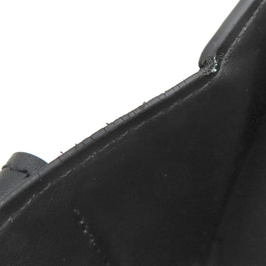 ルイヴィトン LOUIS VUITTON ポルトフォイユ マルコ M25944 ノワール レザー LVアエログラム 二つ折り財布 シルバー金具 黒 2つ折り