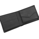 ルイヴィトン LOUIS VUITTON ポルトフォイユ マルコ M25944 ノワール レザー LVアエログラム 二つ折り財布 シルバー金具 黒 2つ折り