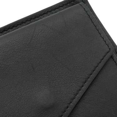 ルイヴィトン LOUIS VUITTON ポルトフォイユ マルコ M25944 ノワール レザー LVアエログラム 二つ折り財布 シルバー金具 黒 2つ折り