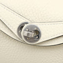 エルメス HERMES リンディ2 ミニ クレーム トリヨンクレマンス ショルダーバッグ シルバー金具 新品 未使用 2026年製