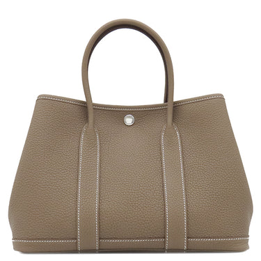 エルメス HERMES ガーデンパーティーTPM エトゥープ ネゴンダ トートバッグ シルバー金具 新品 未使用 グレージュ 2025年製
