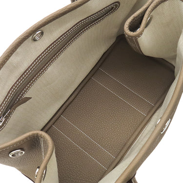 エルメス HERMES ガーデンパーティーTPM エトゥープ ネゴンダ トートバッグ シルバー金具 新品 未使用 グレージュ 2025年製