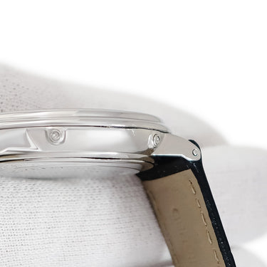 腕時計 ブランパン BLANCPAIN ヴィルレ ムーンフェイズ トリプルカレンダー 6595-1127-58 自動巻き メンズ OH済 ホワイト 白
