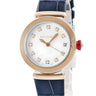 腕時計 ブルガリ BVLGARI ルチェア LU33WSPGLD/11 102638 自動巻き レディース OH済 K18PG×SS コンビ 純正ダイヤ ホワイト シェル