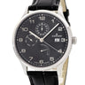 腕時計 ユンハンス JUNGHANS アタッシェ アジェンダ 027/4762.00 自動巻き メンズ ブラック デイデイト パワーリザーブインジケーター